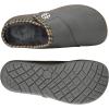 imageEagsouni Womens Mens Slippers Suede Fuzzy Slippers with Arch Support Orthotic Winter Warm Fur Lined Slip on House Shoes Indoor Outdoor for Plantar FasciitisGrey