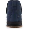 imageEagsouni Womens Mens Snow Boots Winter Shoes Slip On Ankle Booties AntiSlip Water Resistant Fully Fur Lined Outdoor SneakersB Bluehigh Top