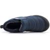 imageEagsouni Womens Mens Snow Boots Winter Shoes Slip On Ankle Booties AntiSlip Water Resistant Fully Fur Lined Outdoor SneakersB Bluehigh Top