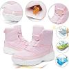 imageEagsouni Womens Snow Boots Winter Warm Ankle Booties Water Resistant Fully Fur Lined Outdoor Sneakers Non Slip