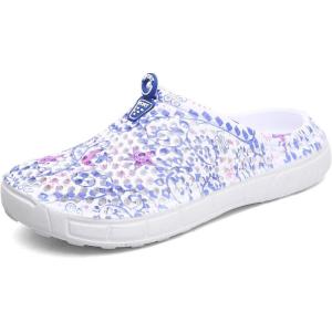 imageWomens Garden Clogs Garden Shoes Beach Slippers Casual Sandals Summer Quick Drying AntiSlip Sole