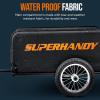 imageSuperHandy Foldable Wagon  Lightweight 155 lbs Capacity ToolFree Assembly Compatible with GUT112GUT140GUT142 SuperHandyG Mobility Scooters