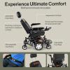 imageSuperHandy GoRide Power Wheelchair 300 lbs Capacity Electric Wheelchair with Dynamic Linx Joystick Controller GoRide CRXGoRide CRX