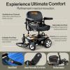 imageSuperHandy GoRide Power Wheelchair 300 lbs Capacity Electric Wheelchair with Dynamic Linx Joystick Controller GoRide CRXGoRide CRZ