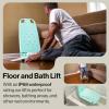 imageSuperHandy GoRise LT Portable Floor ampamp Bath Lift  Lightest Weight 19lbs Foldable 330 Lbs Capacity IP68 Waterproof Bath tub Lifts for Seniors Ergonomic Seat with Removable Panels Patent Pending