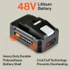 imageSuperHandy LithiumIon Rechargeable Battery 48V DC 2Ah 888 Watt Hours for The Mobility Scooter ULV Foggers EarthIce Auger and More BL481SH