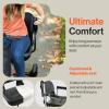 imageSuperHandy Passport Plus Mobility Scooter  Foldable 3 Wheel Aluminum Frame Airline Friendly 11 Mile Range 2 Removable 48V Lithium Batteries ampamp Charger Supports 330 Lbs
