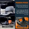 imageSuperHandy Upgraded Fully Padded Faux Leather Cushioned Seat Back Rest and Handles  For SuperHandy 3 Wheel Mobility Scooter Seat Only