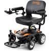 imageSuperHandy GoRide Power Wheelchair 300 lbs Capacity Electric Wheelchair with Dynamic Linx Joystick Controller GoRide CRXGoRide CRZ
