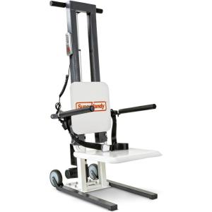imageSuperHandy GoRise FS Electric Floor to Stand Lift for Seniors and People with Disabilities  500 Lbs Capacity Standing Assistance Portable Adjustable Ergonomic Easy Storage Patent Pending
