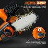 imageSuperHandy Chainsaw Mini 8Inch Cordless Electric 20V 20Ah Lightweight Wood Tree Cutting Forestry Landscaping