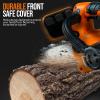 imageSuperHandy Chainsaw Mini 8Inch Cordless Electric 20V 20Ah Lightweight Wood Tree Cutting Forestry Landscaping