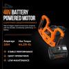 imageSuperHandy Earth Auger Power Head wSteel 6quotx30quot Bit Ultra Duty Electric Cordless LithiumIon Battery ampamp Charger for Earth BurrowingDrilling ampamp Post Hole Digging Earth Auger 6quot SetEarth Auger Set