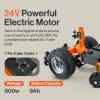 imageSuperHandy Electric Trailer Dolly SuperDuty 7500lbs Max Trailer Weight 5500lbs for Boats 1100lbs Tongue Weight AllTerrain Wheels Ideal for RVs Toy Haulers Car Trailers and Campers