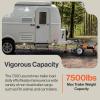 imageSuperHandy Electric Trailer Dolly SuperDuty 7500lbs Max Trailer Weight 5500lbs for Boats 1100lbs Tongue Weight AllTerrain Wheels Ideal for RVs Toy Haulers Car Trailers and Campers