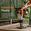 imageSuperHandy Jumping Jack Tamping Rammer 209cc 7HP 4Stroke Gas Engine  3500 lbs Impact Force 137lbs Weight 26quot Max Compaction Depth for Soil Gravel Footings Concrete Slabs and Foundations