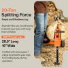 imageSuperHandy Log Splitter Portable 20 Ton Rapid Auto Return Ram System Bucher Gear Pump 7HP Engine Horizontal Full Beam Steel Wedge Firewood Splitting Forestry HarvestingOrange
