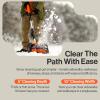 imageSuperHandy Snow ThrowerPower Shovel Cordless Rechargeable DC 20V Handheld Lightweight  10quot in Width 5quot in Depth 25 ft Throwing Distance 300 lbs per Min2025