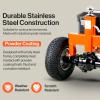 imageSuperHandy Trailer Dolly Electric Power 2800LBS Max Trailer Weight 450LBS Max Tongue Weight DC 24V 500W 24V 7Ah Powered Heavy Duty Commercial Jack Lever 2quot Ball Mount Included