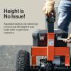 imageSuperHandy Trailer Dolly Electric Power 2800LBS Max Trailer Weight 450LBS Max Tongue Weight DC 24V 500W 24V 7Ah Powered Heavy Duty Commercial Jack Lever 2quot Ball Mount Included