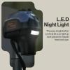 imageSuperHandy Trailer Power Tongue Jack Electric Manual AFrame 3500LBS Capacity DC 12V Trailer RV Camper or Boat Mountable Includes LED Work Light 48quot Inch Wire Harness