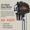 imageSuperHandy Trailer Power Tongue Jack Electric Manual AFrame 3500LBS Capacity DC 12V Trailer RV Camper or Boat Mountable Includes LED Work Light 48quot Inch Wire Harness