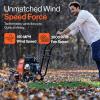 imageSuperHandy Walk Behind Leaf Blower Wheeled ManualPropelled 7HP 209cc 4 Stroke Wind Force of 150 MPH  1270 CFM at 3600RPM