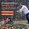 imageSuperHandy Walk Behind Leaf Blower Wheeled ManualPropelled 7HP 209cc 4 Stroke Wind Force of 150 MPH  1270 CFM at 3600RPM