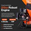 imageSuperHandy Wood Chipper Shredder Mulcher Ultra Heavy Duty 7HP 3 in 1 MultiFunction 3quot Inch Max Capacity3in1 Capable 3 Max Capacity 7hp Gas Wood Chipper