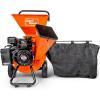 imageSuperHandy Wood Chipper Shredder Mulcher Ultra Heavy Duty 7HP 3 in 1 MultiFunction 3quot Inch Max Capacity3in1 Capable 3 Max Capacity 7hp Gas Wood Chipper