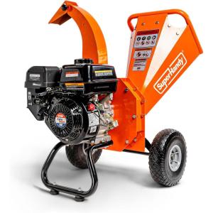 imageSuperHandy Mini Wood Chipper Shredder Mulcher Heavy Duty 7HP Compact Design 3quot Inch Max CapacityGUO0351