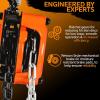 imageSuperHandy Manual Chain Block Hoist Come Along 12 Ton 1100Lbs Capacity 10 Foot Lift 2 Heavy Duty Hooks Industrial Grade Steel Construction Building Garages Warehouse Automotive Machinery