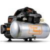 imageSuperHandy Portable Air Compressor 2 Gal 135 PSI Lion Battery Operated 60db Ultra Quiet ampamp Lightweight  For Air Tools Tire Inflation ampamp Construction