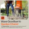 imageSuperHandy Leaf Mulcher Shredder Electric Waste Management Heavy Duty 120V AC 11quot Inch Cutting Blade 05quot Inch Cutting Capacity for Leaves Grass ampamp Clippings