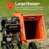 imageSuperHandy Wood Chipper Shredder Mulcher 7HP Engine Heavy Duty Compact Rotor Assembly Design 3quot Inch Max Capacity Aids in Fire Prevention and Building Firebreaks