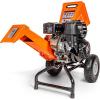 imageSuperHandy Wood Chipper Shredder Mulcher 7HP Engine Heavy Duty Compact Rotor Assembly Design 3quot Inch Max Capacity Aids in Fire Prevention and Building Firebreaks