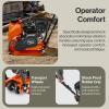 imageSuperHandy Plate Compactor Heavy Duty 7HP 4200lbs Impact Force  wWater Tank for Concrete and Dirt