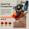 imageSuperHandy Plate Compactor  7HP 4Stroke Gas Engine 5500VPM 4200lbs Impact 20x15 Inch Base  Ideal for Asphalt Sand Slopes
