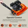 imageSuperHandy Plate Compactor  7HP 4Stroke Gas Engine 5500VPM 4200lbs Impact 20x15 Inch Base  Ideal for Asphalt Sand Slopes