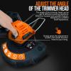 imageSuperHandy 3 in 1 Tiller Weed Wacker Hedge Trimmer ampamp Garden Shear  Cordless Battery 20V 2Ah Lightweight  for Allin1 Landscaping