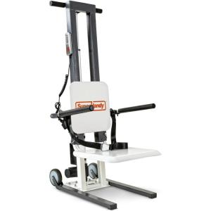 imageSuperHandy GoRise Electric Floor to Stand Lift  500 Lbs Capacity Standing Assistance Portable Adjustable Ergonomic Easy Storage Patent Pending TX Transfer LiftFS Floor Lift