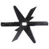 imageSuperHandy Wood Chipper Mulcher Leaf Shredder Replacement Blade Set 3pcs Also Compatible with Landworks Shreadder GUO049
