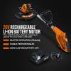 imageSuperHandy 2 in 1 Lawn Mower Edger Tool String Grass Trimmer Brush Cutter Weed Whacker Cordless Electric 20V Garden Landscaping