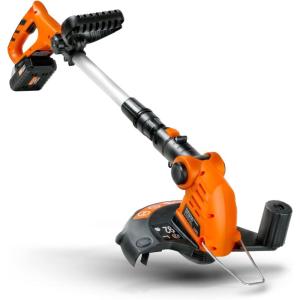 imageSuperHandy 2 in 1 Lawn Mower Edger Tool String Grass Trimmer Brush Cutter Weed Whacker Cordless Electric 20V Garden Landscaping