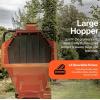 imageSuperHandy Towable Wood Chipper Shredder  5 in Chipping Capacity 15HP Electric Start 420cc Engine Heavy Duty for Yard Forestry or Landscaping
