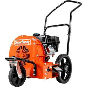 imageSuperHandy Walk Behind Leaf Blower  7HP 209cc 4Stroke ManualPropelled 150 MPH Wind Speed 1270 CFM Airflow