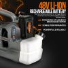 imageSuperHandy Leaf BlowerSprayer Combo ULV Fogger Machine Cordless wBattery ampamp Charger 48V 1 Gal Capacity  for Lawn ampamp Garden Hydroponics Cleaning Renewed