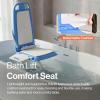 imageSuperHandy Portable Floor ampamp Bath Lift  EVA Cushion 26V 518Wh Battery Lightweight 19 lbs Foldable 330 lb Capacity IP68 Waterproof Lift for Seniors Ergonomic Seat with Removable Panels PinkSpa Blue