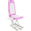 imageSuperHandy Portable Floor ampamp Bath Lift  EVA Cushion 26V 518Wh Battery Lightweight 19 lbs Foldable 330 lb Capacity IP68 Waterproof Lift for Seniors Ergonomic Seat with Removable Panels PinkPink