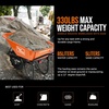 image:imageSuperHandy Wheelbarrow Electric Powered Utility Cart 330LBS Capacity Material Debris Hauler
